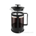 650 ml French-Press-Kaffeemaschine mit Kunststoffboden aus Glas